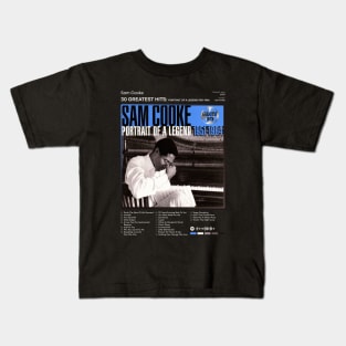 Sam Cooke - 30 Greatest Hits: Portrait of a Legend 1951-1964 Tracklist Album Kids T-Shirt